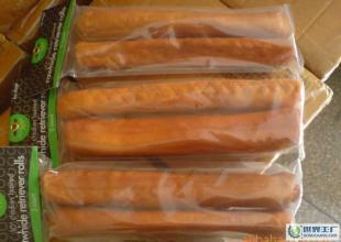 健康美味，廠家直銷 2只裝10寸醬色煙熏發(fā)泡棒——愛犬的運(yùn)動(dòng)休閑佳品
